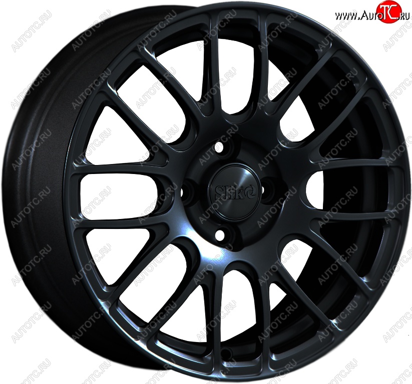 11 899 р. Кованый диск Slik Classik 6.5x15 (Черный матовый)   (Цвет: Черный матовый)  с доставкой в г. Кемерово