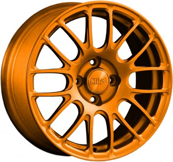 11 899 р. Кованый диск Slik Classik 6.5x15 (Candy медно-оранжевый матовый)   (Цвет: Candy медно-оранжевый матовый)  с доставкой в г. Кемерово. Увеличить фотографию 1