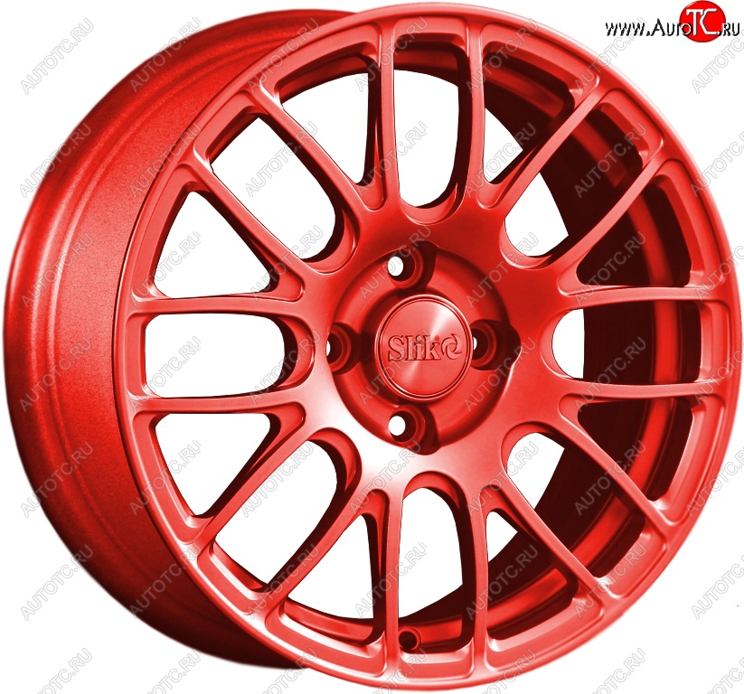 11 899 р. Кованый диск Slik Classik 6.5x15 (RAL 3026 ярко-алый)   (Цвет: RAL 3026 ярко-алый)  с доставкой в г. Кемерово