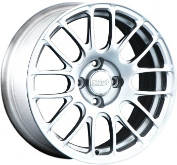 11 899 р. Кованый диск Slik Classik 6.5x15 (Белый)   (Цвет: Белый)  с доставкой в г. Кемерово. Увеличить фотографию 1