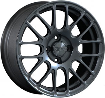 11 899 р. Кованый диск Slik Classik 6.5x15 (Металлик графит матовый)   (Цвет: Металлик графит матовый)  с доставкой в г. Кемерово. Увеличить фотографию 1