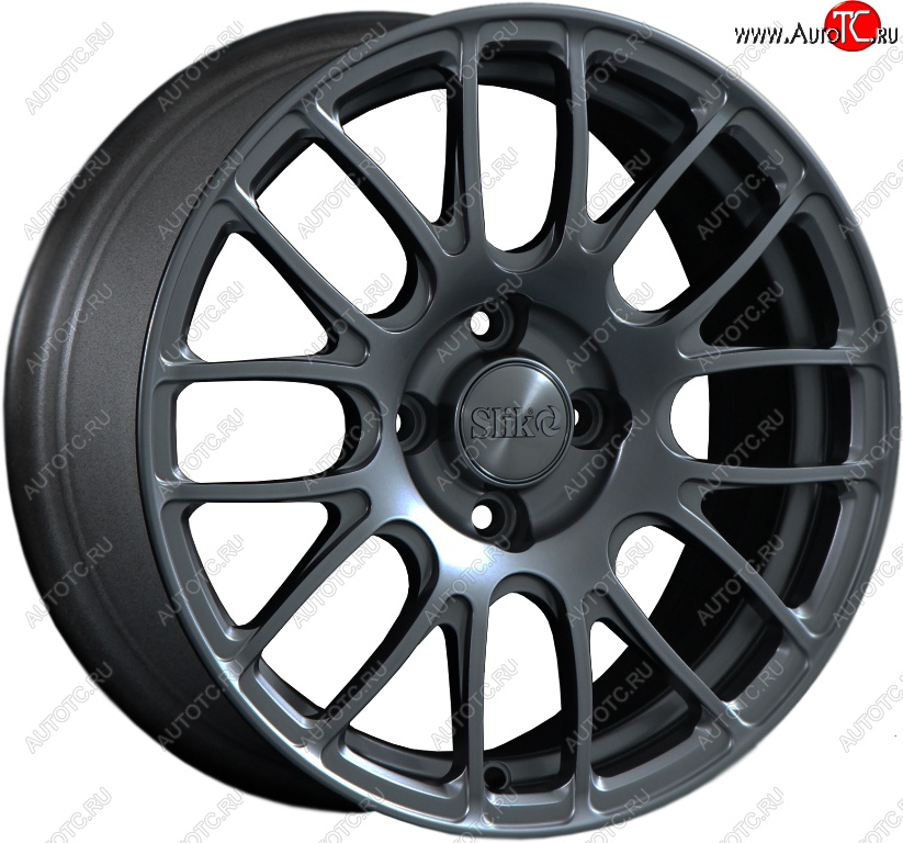 11 899 р. Кованый диск Slik Classik 6.5x15 (Металлик графит матовый)   (Цвет: Металлик графит матовый)  с доставкой в г. Кемерово