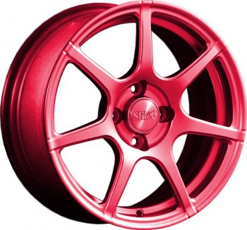 15 249 р. Кованый диск Slik Classik 6.5x15 (Candy рубиновый)   (Цвет: Candy рубиновый)  с доставкой в г. Кемерово. Увеличить фотографию 1