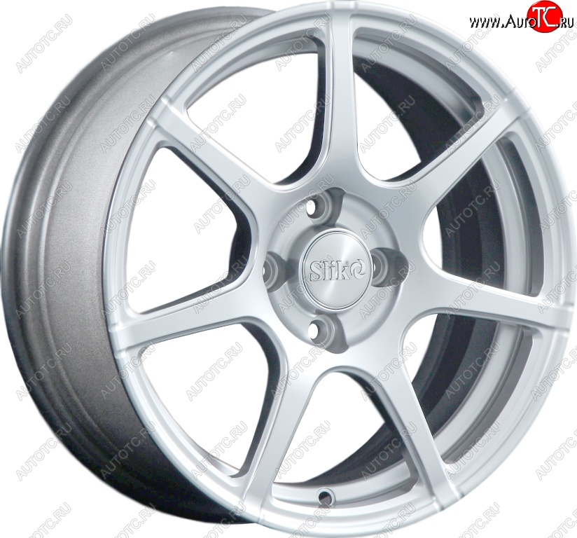 15 249 р. Кованый диск Slik Classik 6.5x15 (Белый)   (Цвет: Белый)  с доставкой в г. Кемерово