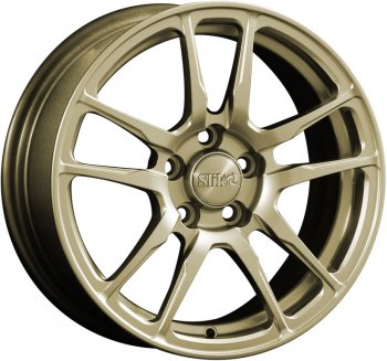 Кованый диск Slik Classik 6.5x15 (Металлик золотой) Volvo V40 универсал дорестайлинг (1995-2000) 4x114.3xDIA67.1xET43.0