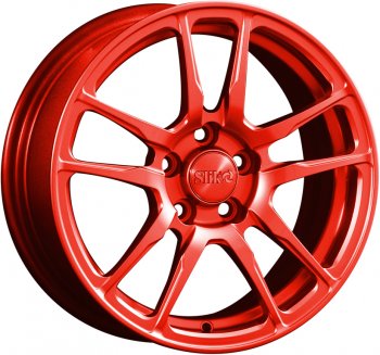 15 249 р. Кованый диск Slik Classik 6.5x15 (Candy алый)   (Цвет: Candy алый)  с доставкой в г. Кемерово. Увеличить фотографию 1
