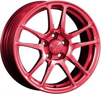 15 249 р. Кованый диск Slik Classik 6.5x15 (Candy рубиновый)   (Цвет: Candy рубиновый)  с доставкой в г. Кемерово. Увеличить фотографию 1