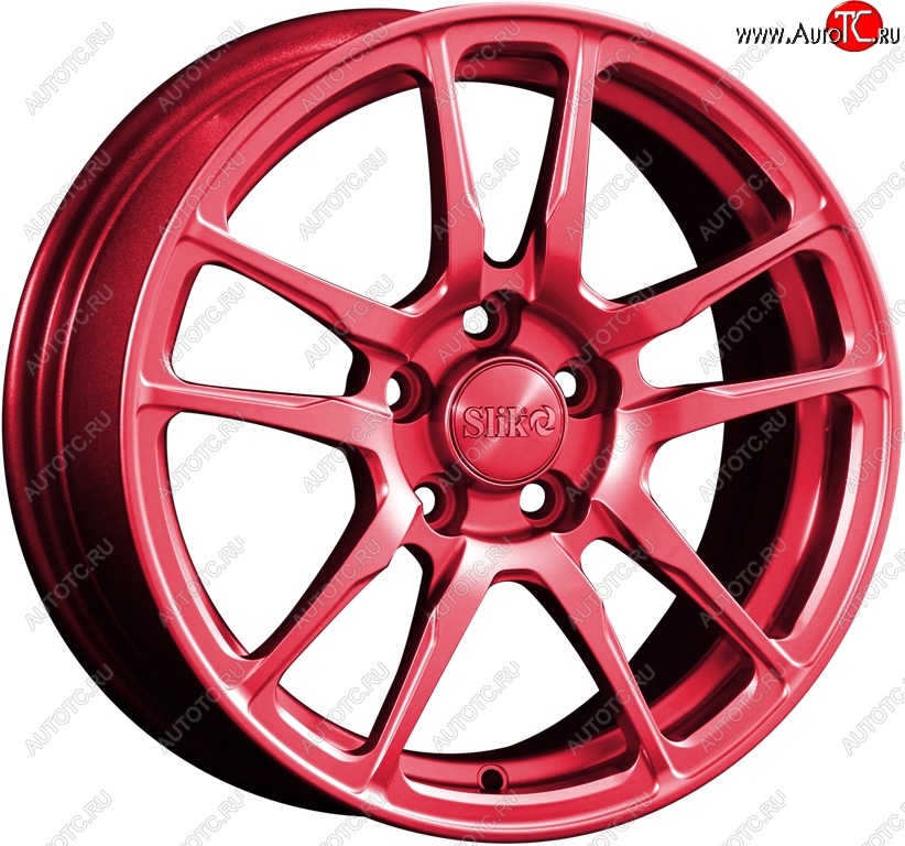15 249 р. Кованый диск Slik Classik 6.5x15 (Candy рубиновый)   (Цвет: Candy рубиновый)  с доставкой в г. Кемерово