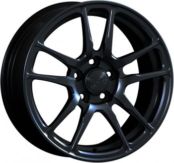 15 249 р. Кованый диск Slik Classik 6.5x15 (Черный матовый)   (Цвет: Черный матовый)  с доставкой в г. Кемерово. Увеличить фотографию 1