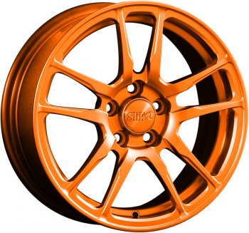 Кованый диск Slik Classik 6.5x15 (Ярко-оранжевый)  (Цвет: Ярко-оранжевый)
