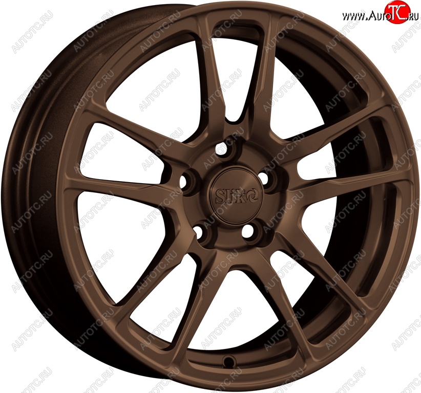 15 249 р. Кованый диск Slik Classik 6.5x15 (Металлик бронза)   (Цвет: Металлик бронза)  с доставкой в г. Кемерово