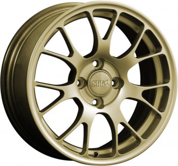 Кованый диск Slik Classik 6.5x15 (Металлик золотой) Volvo V40 универсал дорестайлинг (1995-2000) 4x114.3xDIA67.1xET43.0