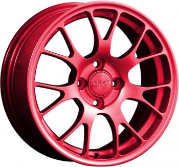 15 249 р. Кованый диск Slik Classik 6.5x15 (Candy рубиновый)   (Цвет: Candy рубиновый)  с доставкой в г. Кемерово. Увеличить фотографию 1
