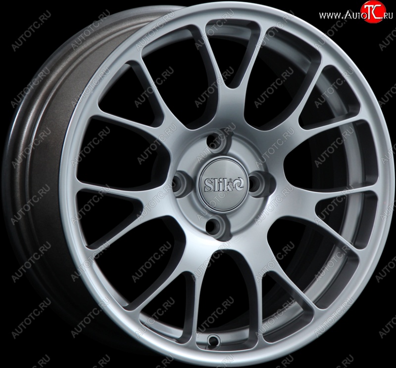 15 249 р. Кованый диск Slik Classik 6.5x15 (Серебристый светлый)   (Цвет: Серебристый светлый)  с доставкой в г. Кемерово