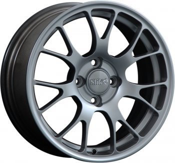 15 249 р. Кованый диск Slik Classik 6.5x15 (Серебристый тёмный)   (Цвет: Серебристый тёмный)  с доставкой в г. Кемерово. Увеличить фотографию 1