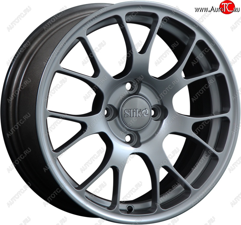 15 249 р. Кованый диск Slik Classik 6.5x15 (Серебристый тёмный)   (Цвет: Серебристый тёмный)  с доставкой в г. Кемерово