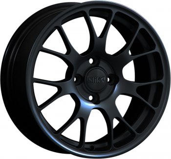 Кованый диск Slik Classik 6.5x15 (Черный матовый)  (Цвет: Черный матовый)