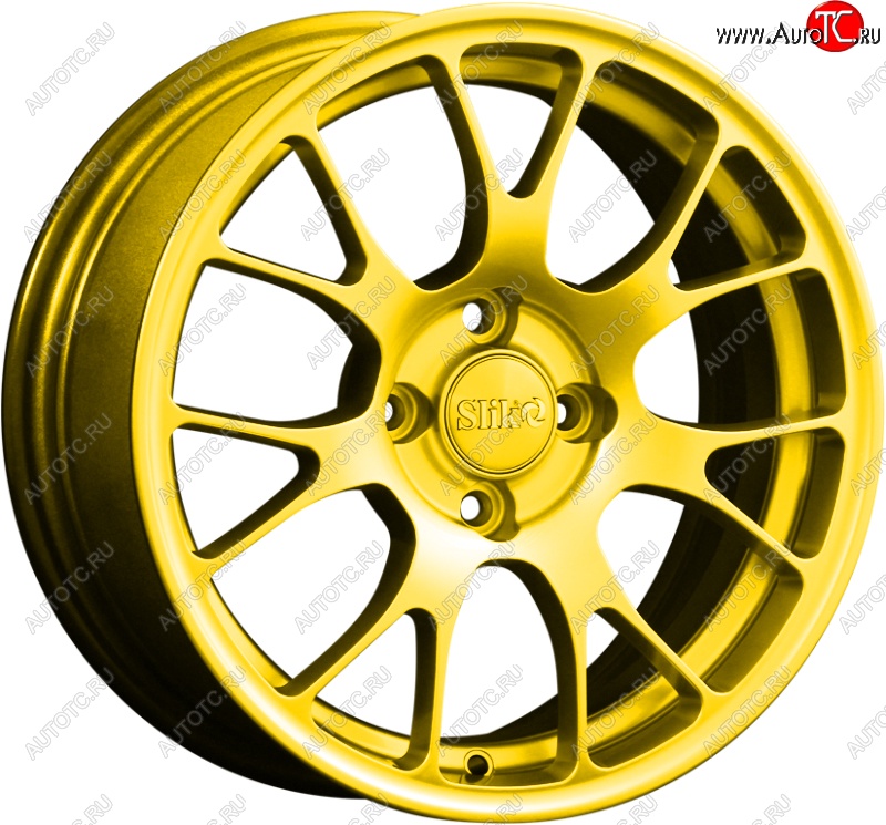 15 249 р. Кованый диск Slik Classik 6.5x15 (Ярко-желтый RAL 1021)   (Цвет: Ярко-желтый RAL 1021)  с доставкой в г. Кемерово