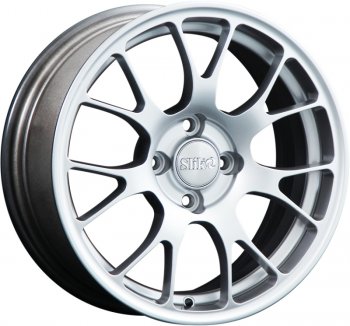 15 249 р. Кованый диск Slik Classik 6.5x15 (Металлик яркое-блестящее серебро)   (Цвет: Металлик яркое-блестящее серебро)  с доставкой в г. Кемерово. Увеличить фотографию 1