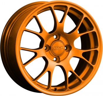 15 249 р. Кованый диск Slik Classik 6.5x15 (Candy медно-оранжевый матовый)   (Цвет: Candy медно-оранжевый матовый)  с доставкой в г. Кемерово. Увеличить фотографию 1
