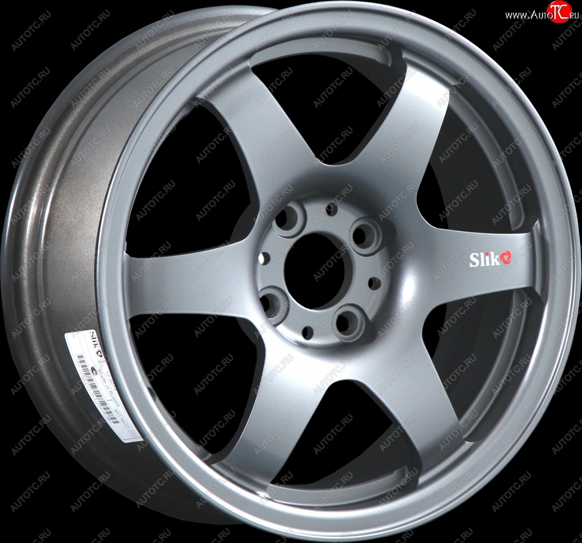 7 899 р. Кованый диск Slik Classik 6x15 (Металлик графит матовый) 6.5x15/4-5x98-120 D54.1-72.6   (Цвет: Металлик графит матовый)  с доставкой в г. Кемерово