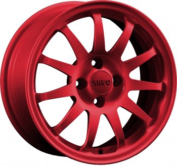 15 249 р. Кованый диск Slik Classik 6.5x15 (Красный)   (Цвет: Красный)  с доставкой в г. Кемерово. Увеличить фотографию 1