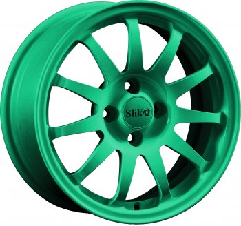 Кованый диск Slik Classik 6.5x15 (Candy изумрудно-зеленый)  (Цвет: Candy изумрудно-зеленый)