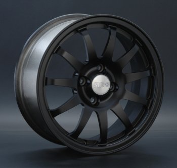 15 249 р. Кованый диск Slik Classik 6.5x15 (Черный глянцевый)   (Цвет: Черный глянцевый)  с доставкой в г. Кемерово. Увеличить фотографию 1