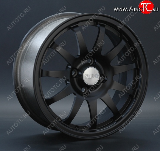 15 249 р. Кованый диск Slik Classik 6.5x15 (Черный матовый)   (Цвет: Черный матовый)  с доставкой в г. Кемерово