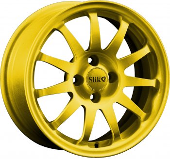 15 249 р. Кованый диск Slik Classik 6.5x15 (Ярко-желтый RAL 1021)   (Цвет: Ярко-желтый RAL 1021)  с доставкой в г. Кемерово. Увеличить фотографию 1
