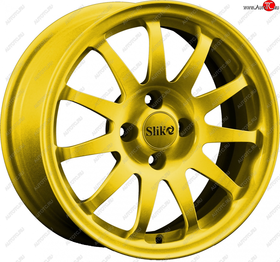 15 249 р. Кованый диск Slik Classik 6.5x15 (Ярко-желтый RAL 1021)   (Цвет: Ярко-желтый RAL 1021)  с доставкой в г. Кемерово
