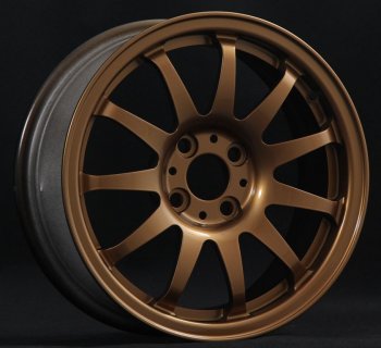 Кованый диск Slik Classik 6.5x15 (Металлик коньячная бронза. Глянец)  (Цвет: Металлик коньячная бронза. Глянец)
