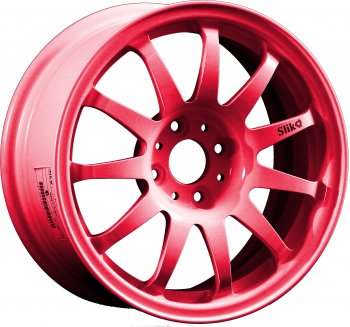 7 899 р. Кованый диск Slik Classik 6.5x15 (Candy рубиновый)   (Цвет: Candy рубиновый)  с доставкой в г. Кемерово. Увеличить фотографию 1