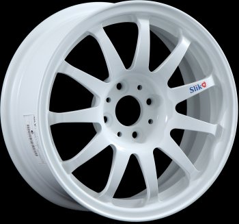 7 899 р. Кованый диск Slik Classik 6.5x15 (Белый)   (Цвет: Белый)  с доставкой в г. Кемерово. Увеличить фотографию 1
