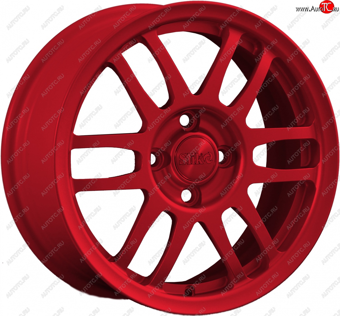 11 899 р. Кованый диск Slik Classik 6.5x15 (Красный)   (Цвет: Красный)  с доставкой в г. Кемерово