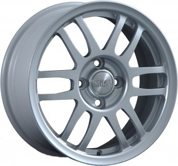 11 899 р. Кованый диск Slik Classik 6.5x15 (Серебристый тёмный)   (Цвет: Серебристый тёмный)  с доставкой в г. Кемерово. Увеличить фотографию 1