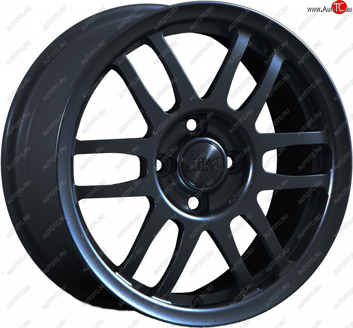 11 899 р. Кованый диск Slik Classik 6.5x15 (Черный глянцевый)   (Цвет: Черный глянцевый)  с доставкой в г. Кемерово