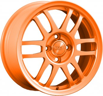 11 899 р. Кованый диск Slik Classik 6.5x15 (Ярко-оранжевый)   (Цвет: Ярко-оранжевый)  с доставкой в г. Кемерово. Увеличить фотографию 1