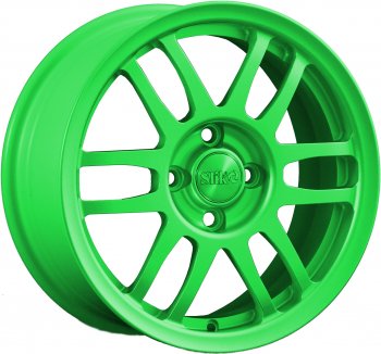 Кованый диск Slik Classik 6.5x15 (RAL 6038 ярко-зеленый)  (Цвет: RAL 6038 ярко-зеленый)