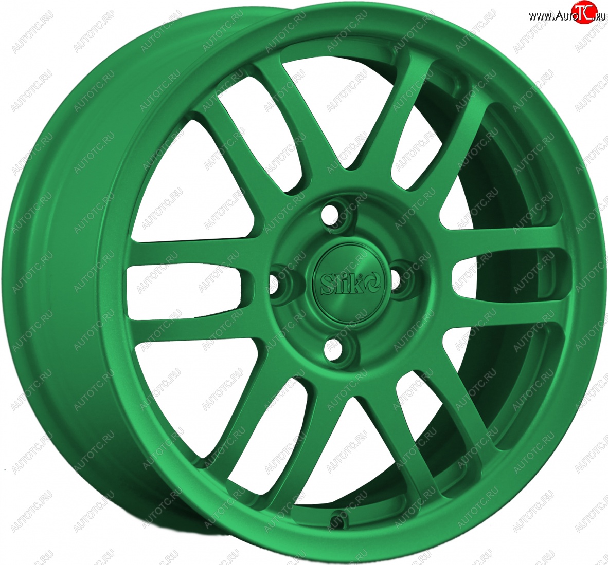 11 899 р. Кованый диск Slik Classik 6.5x15 (Зеленый)   (Цвет: Зеленый)  с доставкой в г. Кемерово
