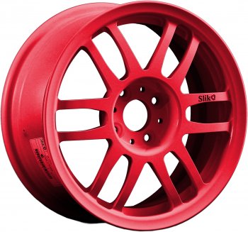 Кованый диск Slik Classik 6.5x15 (Красный)  (Цвет: Красный)