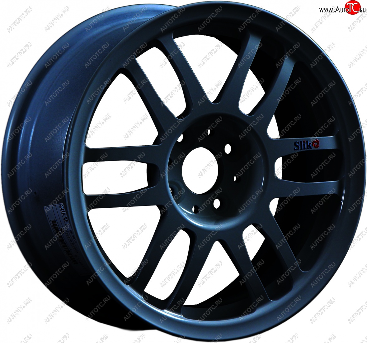 7 899 р. Кованый диск Slik Classik 6.5x15 (Черный глянцевый)   (Цвет: Черный глянцевый)  с доставкой в г. Кемерово