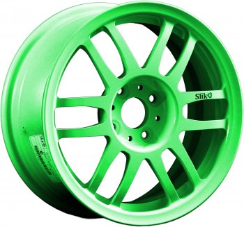 Кованый диск Slik Classik 6.5x15 (RAL 6038 ярко-зеленый)  (Цвет: RAL 6038 ярко-зеленый)