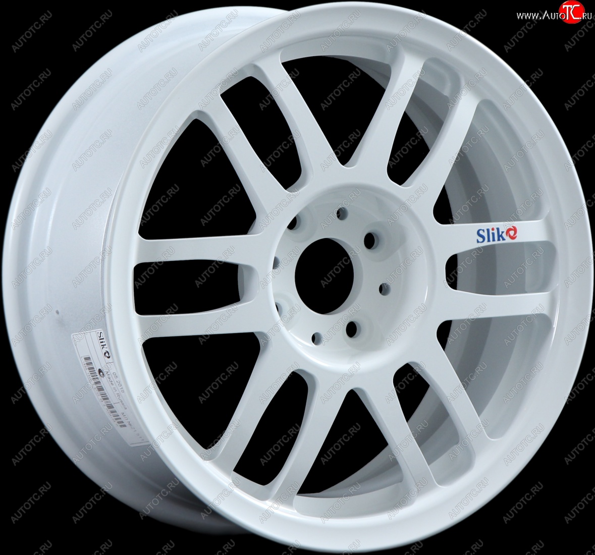 7 899 р. Кованый диск Slik Classik 6.5x15 (Белый)   (Цвет: Белый)  с доставкой в г. Кемерово