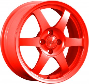 18 999 р. Кованый диск Slik Classik 6.5x16 (RAL 3026 ярко-алый)   (Цвет: RAL 3026 ярко-алый)  с доставкой в г. Кемерово. Увеличить фотографию 1