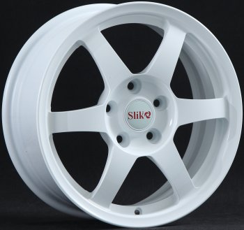 18 999 р. Кованый диск Slik Classik 6.5x16 (Белый)   (Цвет: Белый)  с доставкой в г. Кемерово. Увеличить фотографию 1