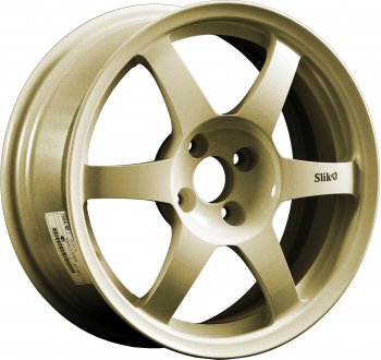 Кованый диск Slik Classik 6.5x16 (Металлик золотой) Volkswagen Corrado (1988-1995) 4x100.0xDIA57.1xET38.0