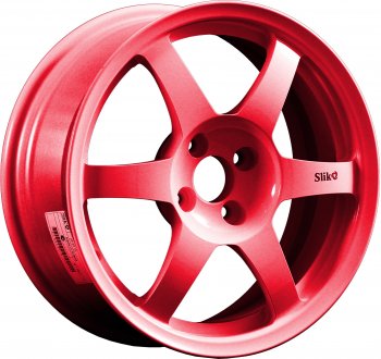 9 849 р. Кованый диск Slik Classik 6.5x16 (Candy рубиновый)   (Цвет: Candy рубиновый)  с доставкой в г. Кемерово. Увеличить фотографию 1