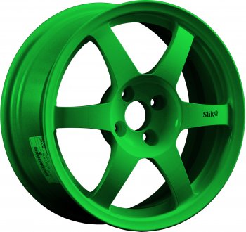 Кованый диск Slik Classik 6.5x16 (Зеленый)  (Цвет: Зеленый)