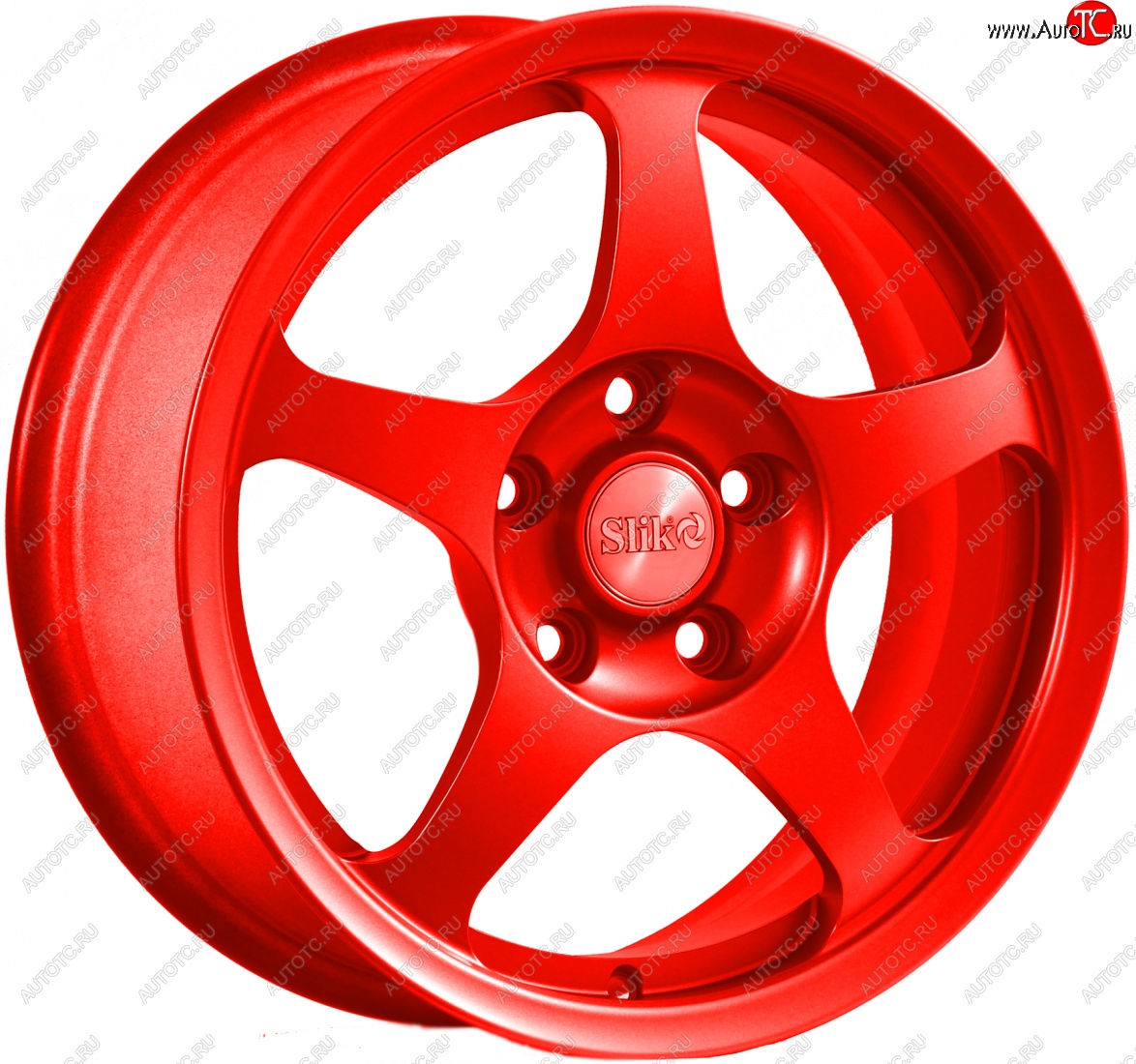 10 999 р. Кованый диск Slik classik R16x6.5 Candy алый 6.5x16   (Цвет: Candy алый 6.5x16)  с доставкой в г. Кемерово